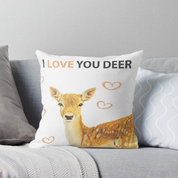 Item preview, I LOVE YOU DEER designed and sold by IslesArt.
