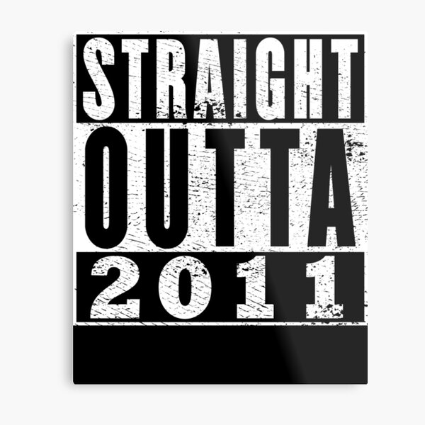 Item preview, Straight Outta 2011 Birthday designed and sold by RandomStuffShop.