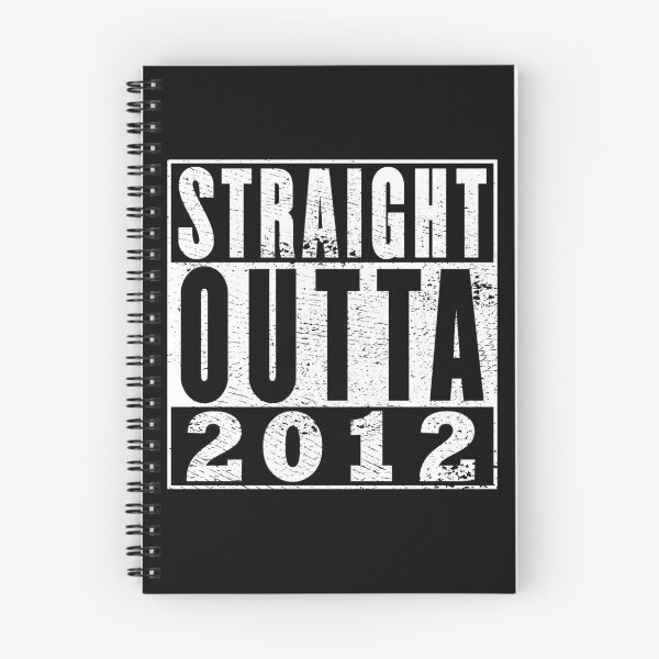 Item preview, Straight Outta 2012 Birthday designed and sold by RandomStuffShop.