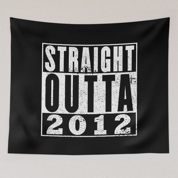 Item preview, Straight Outta 2012 Birthday designed and sold by RandomStuffShop.