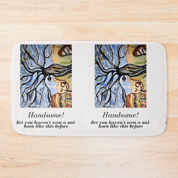 Item preview,  Funny abstract Unicorn . Depicting Nature designed and sold by HopeMerc.