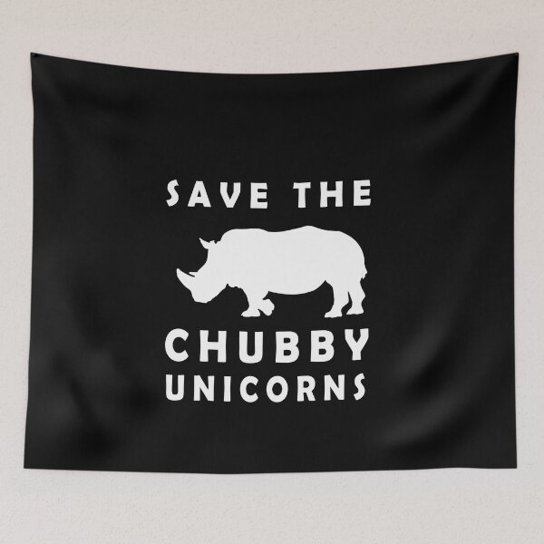 Item preview, SAVE THE CHUBBY UNICORNS designed and sold by Hamadax.