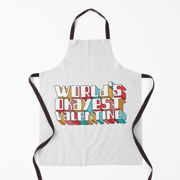 Item preview, World's Okayest Valentine Day Quote Typography Gift designed and sold by winstonart.