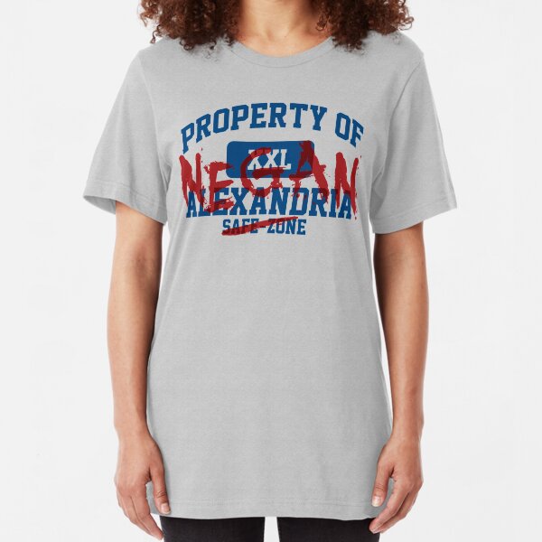 Property of Negan Slim Fit T-Shirt