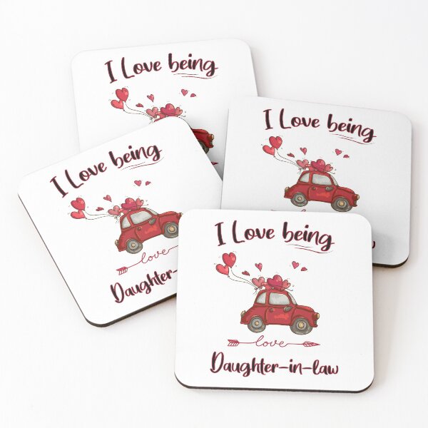 Item preview, I Love Being Daughter-in-law - Valentine's Day designed and sold by yeknow.
