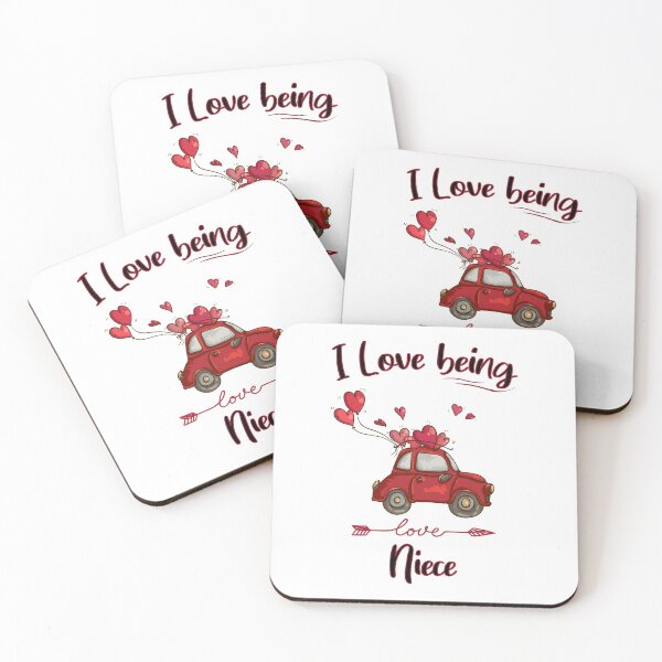 Item preview, I Love Being Niece - Valentine's Day designed and sold by yeknow.