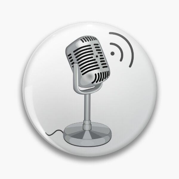 Item preview, Retro Microphone with Sound designed and sold by Apartment12.