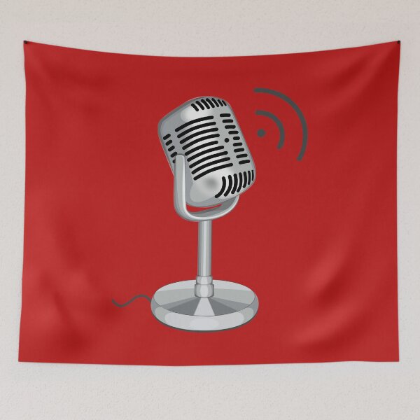 Item preview, Retro Microphone with Sound designed and sold by Apartment12.