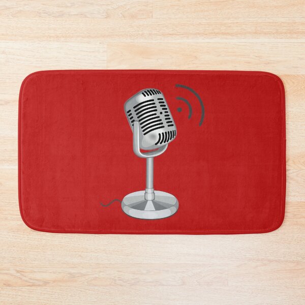 Item preview, Retro Microphone with Sound designed and sold by Apartment12.