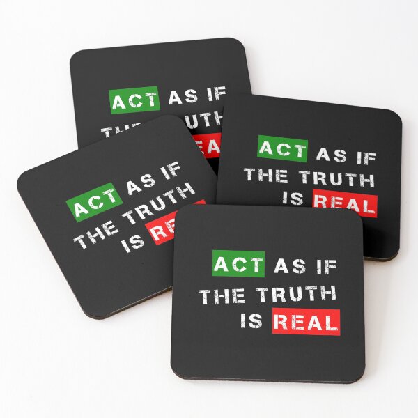 Item preview, Act As If The Truth Is Real designed and sold by sbdigital.