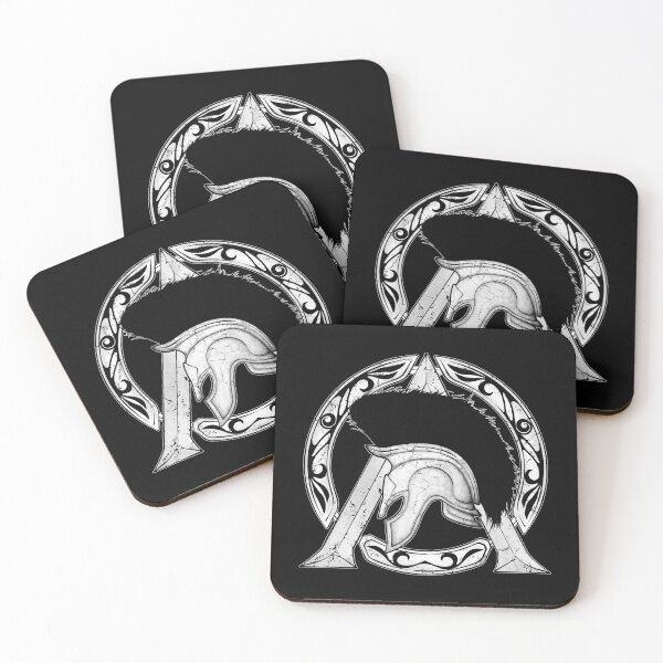 Aperçu de l'œuvre Casque Leonidas symbole Sparta créée et vendue par NicGrayGraphic.