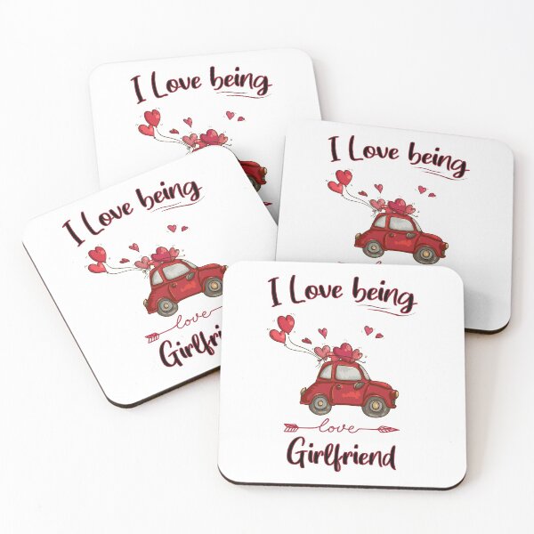 Item preview, I Love Being Girlfriend - Valentine's Day designed and sold by yeknow.