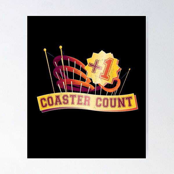 Item preview, Roller Coaster Count +1 designed and sold by getgr4phicz.