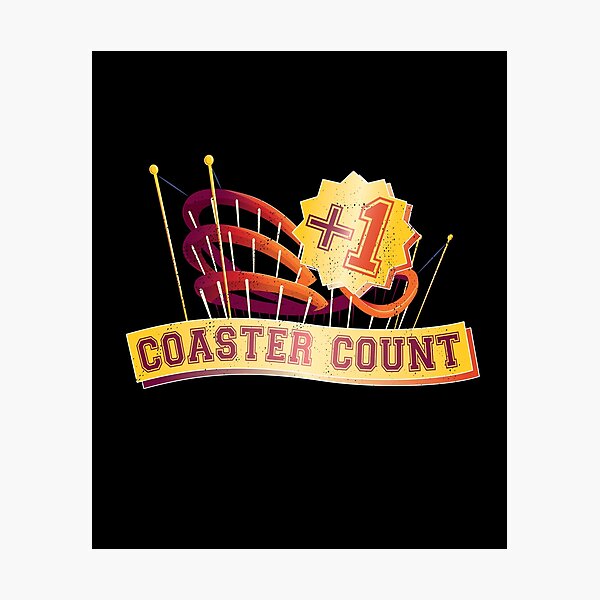Item preview, Roller Coaster Count +1 designed and sold by getgr4phicz.