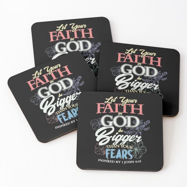 Item preview, Let your faith in God be bigger than your fears Christian designed and sold by Hananiah Merch.