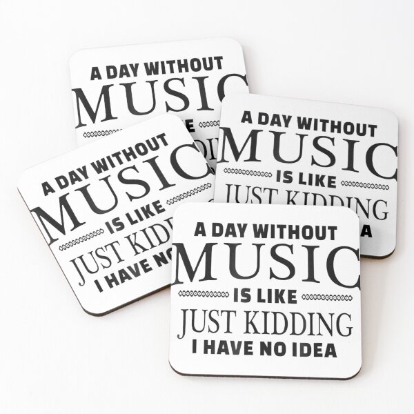 Item preview, A Day Without Music T-shirt for Teenage Girls and Boys designed and sold by ImartX.