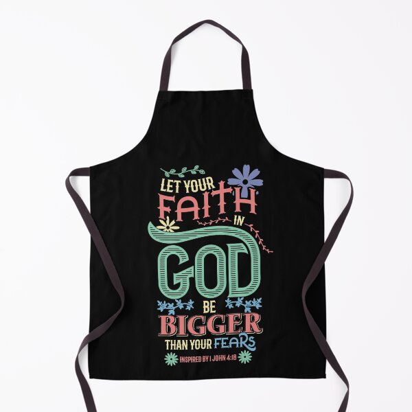 Item preview, Christian Let your faith in God be bigger than your fears designed and sold by Hananiah Merch.