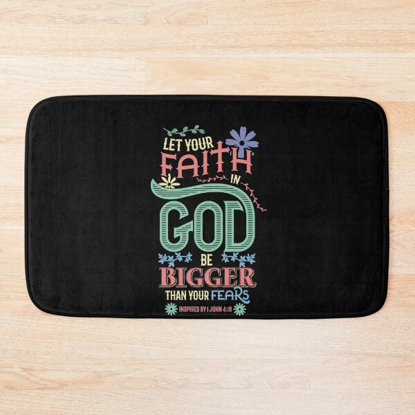Item preview, Christian Let your faith in God be bigger than your fears designed and sold by Hananiah Merch.