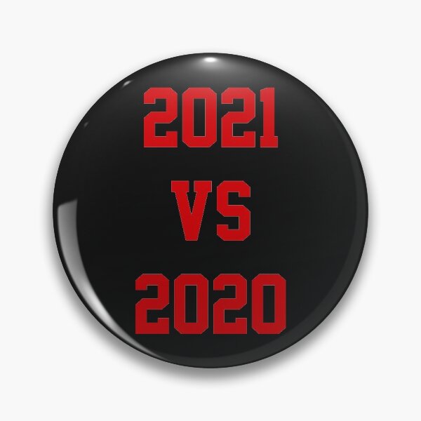 Item preview, Copy of 2021 vs 2020 designed and sold by redgoch.