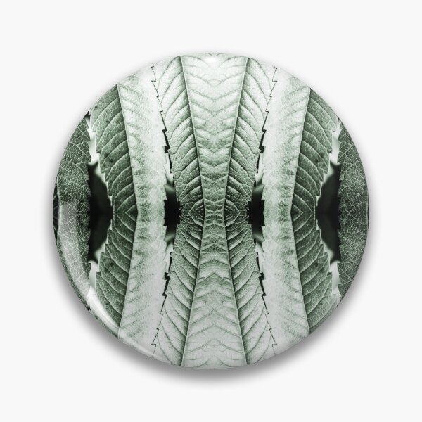 Item preview, Fresh green sumac leaves pattern surreal symmetrical kaleidoscope designed and sold by Grégory DUBUS.
