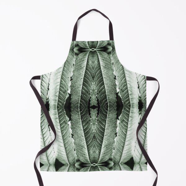 Item preview, Fresh green sumac leaves pattern surreal symmetrical kaleidoscope designed and sold by Grégory DUBUS.