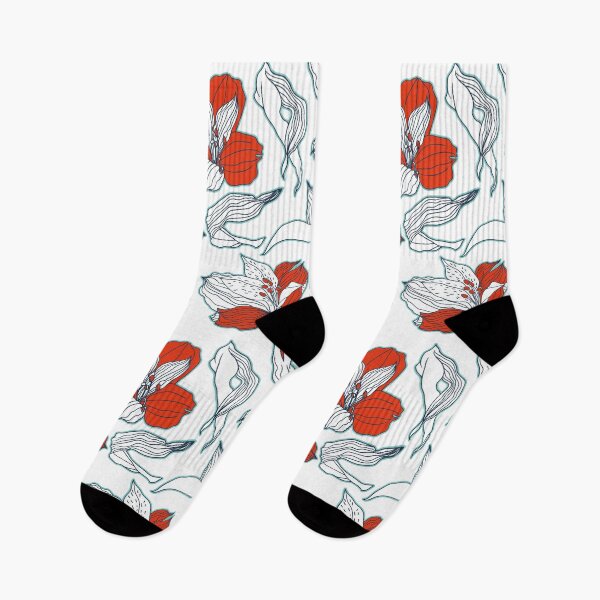 Item preview, Red & Blue Alstroemeria designed and sold by mischellero.