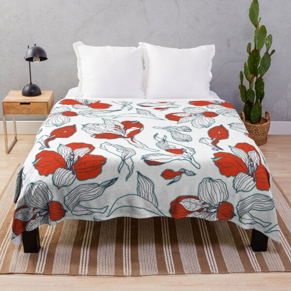 Item preview, Red & Blue Alstroemeria designed and sold by mischellero.