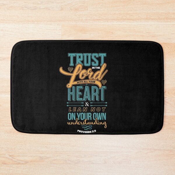 Item preview, Bible Verse Trust in the Lord Proverbs 3:5 Christian designed and sold by Hananiah Merch.
