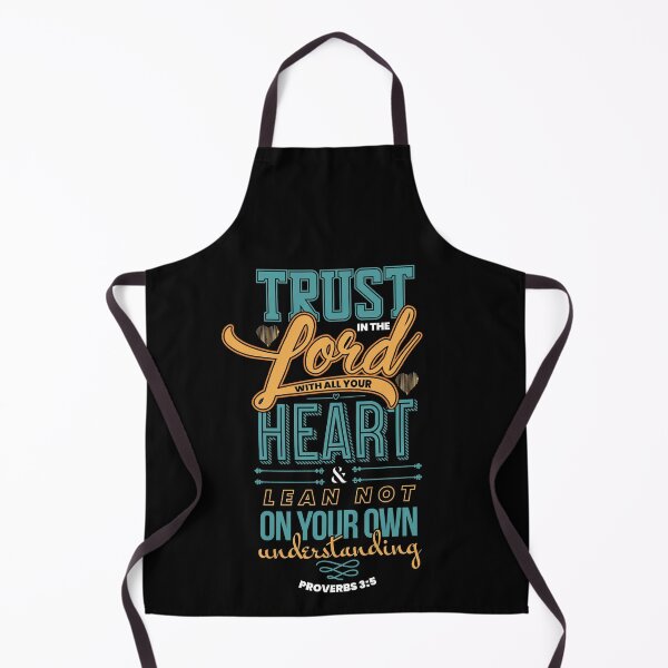 Item preview, Bible Verse Trust in the Lord Proverbs 3:5 Christian designed and sold by Hananiah Merch.