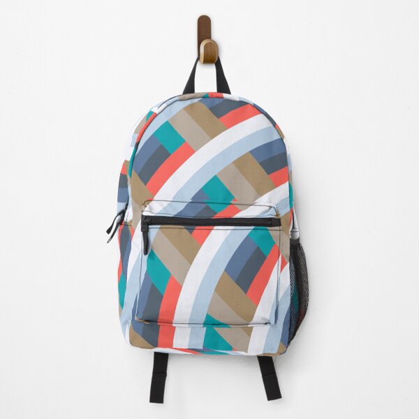 Item preview, Funky retro colors inspired contemporary abstract fun design designed and sold by Thecolorschemer.