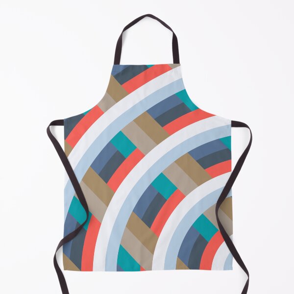 Item preview, Funky retro colors inspired contemporary abstract fun design designed and sold by Thecolorschemer.