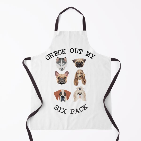 Item preview, Check Out My Six Pack Dog Essential T-shirt Gift lover Dog Classic T-shirt Pug Dog T-shirt Funny Dog T-shirt designed and sold by Achrafilla1.