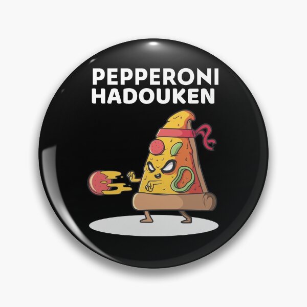 Artikelvorschau, Pizza Peperoni Hadouken entworfen und verkauft von ZenCloak.