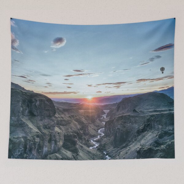 Item preview, Sunset canyon and river designed and sold by mcamedia.