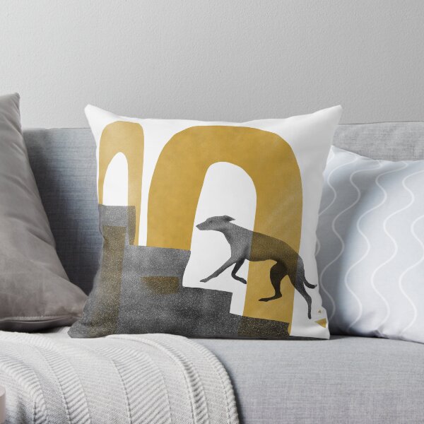 Golden gates Throw Pillow