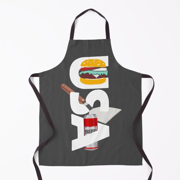 Item preview, USA Map in White - Hamburger, Spatula, Beer designed and sold by WaltTheAdobeGuy.