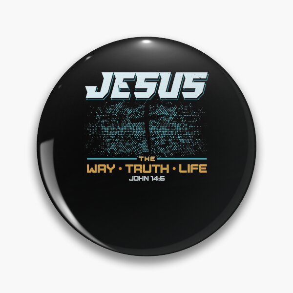 Item preview, Jesus The Way Truth Life Bible Verse Christian designed and sold by Hananiah Merch.