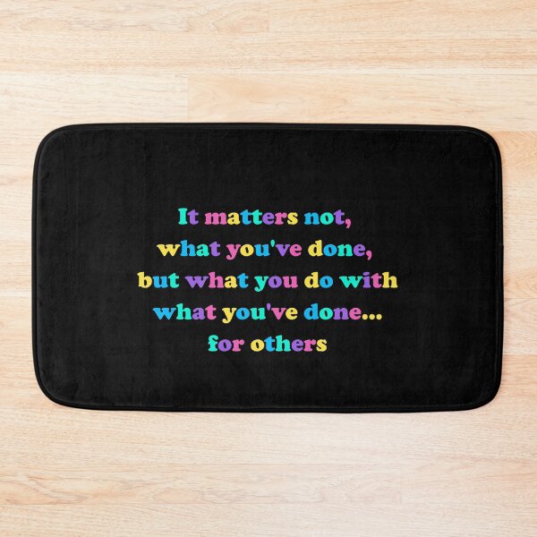 Item preview, It matters not what you've done | Noah Centineo quote designed and sold by -wiseowl-.
