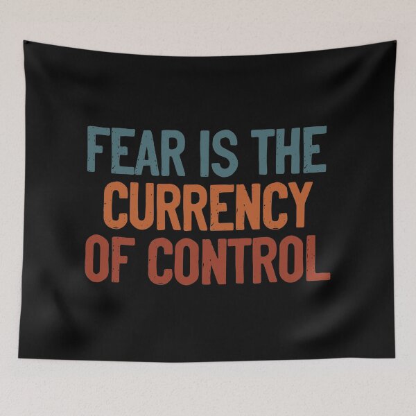 Item preview, Fear Is The Currency Of Control Protest designed and sold by Sour Soul.