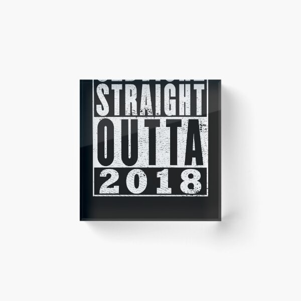 Item preview, Straight Outta 2018 Birthday designed and sold by RandomStuffShop.