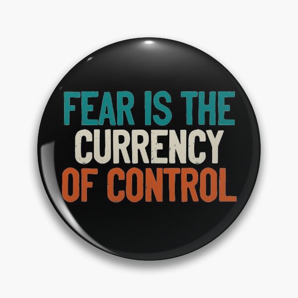 Item preview, Fear Is The Currency Of Control Dictatorship designed and sold by Sour Soul.