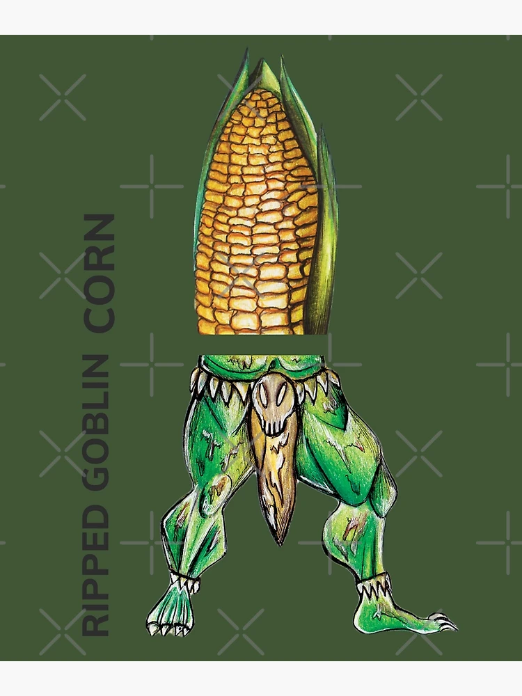 RIPPED GOBLIN CORN by FrankenDuo dark greyish green