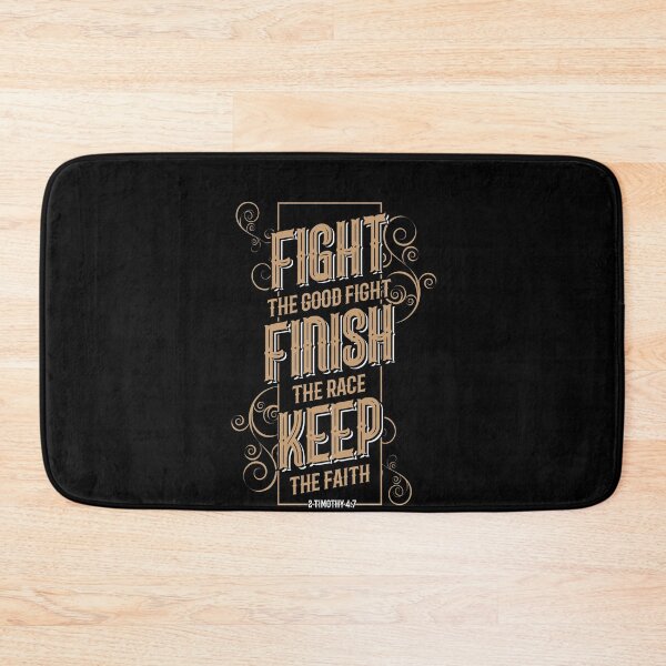 Item preview, Bible Verse Fight The Good Fight of Faith Christian designed and sold by Hananiah Merch.