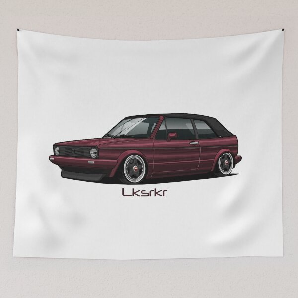 Item preview, Red car artwork designed and sold by Lksrkr.