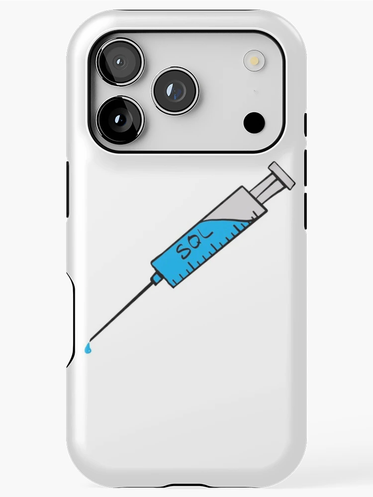 Thumbnail 1 of 4, iPhone Case, SQL injection Sticker designed and sold by KaiserFrei.