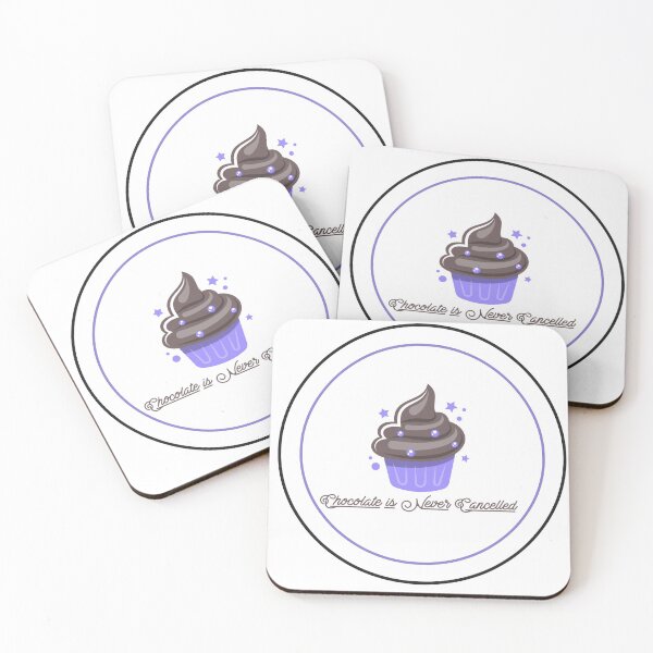 Item preview, Chocolate is Never Cancelled designed and sold by Andrea Mattinson.