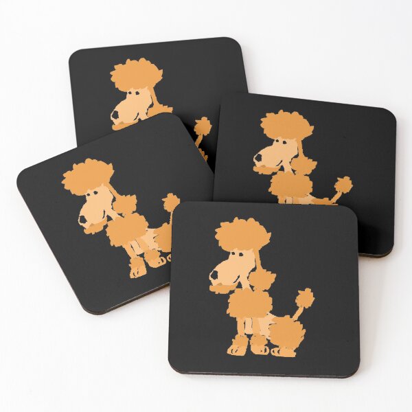 Item preview, Cute Apricot Poodle Puppy Dog Art designed and sold by Nature's Fancy.