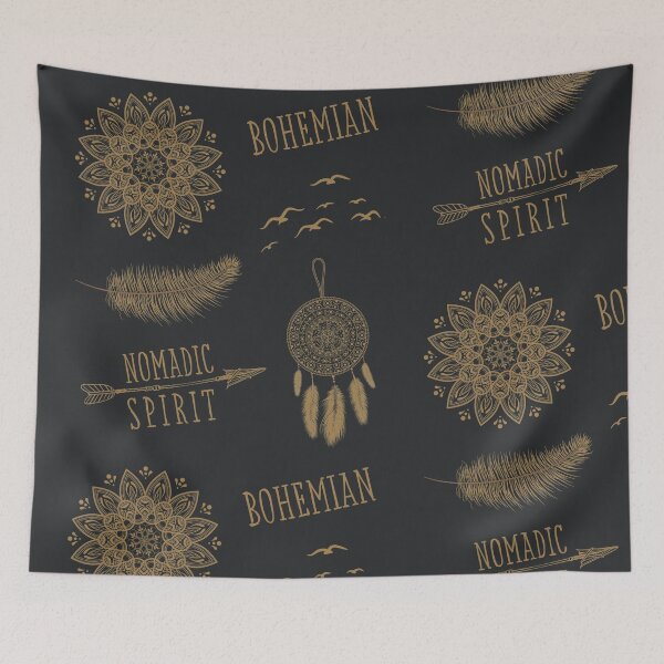 Item preview, Brown Bohemian, HIPPY CHIC Nomadic Spirit designed and sold by VanLoving.