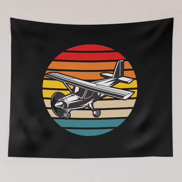 Item preview, Cessna 172 Skyhawk (Thunder Chicken) with a Vintage Sunset designed and sold by liftdesign.