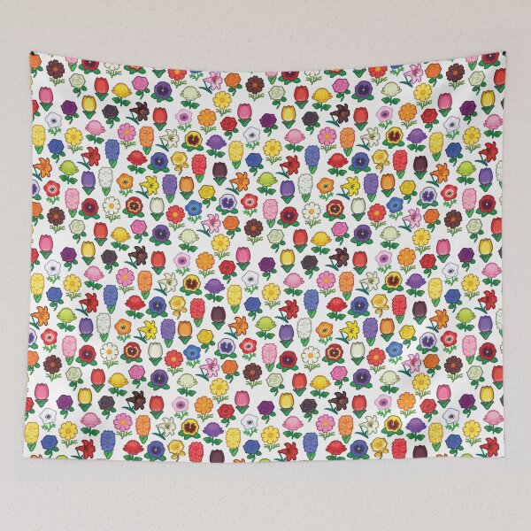 Item preview, Flower Power designed and sold by Gatto Viola Designs by Alessandra Ragusa.